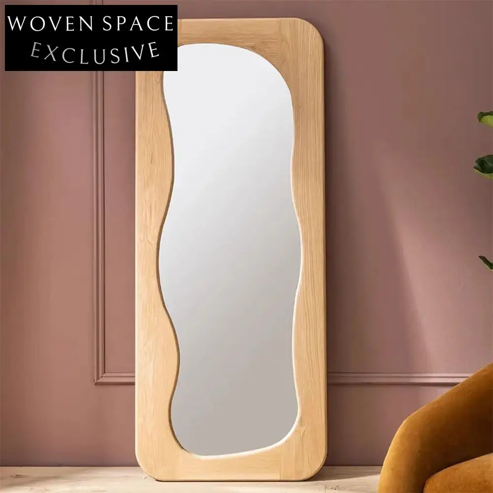 Modern Nordic Full-Length Floor Mirror for Home, Cafe & Retail