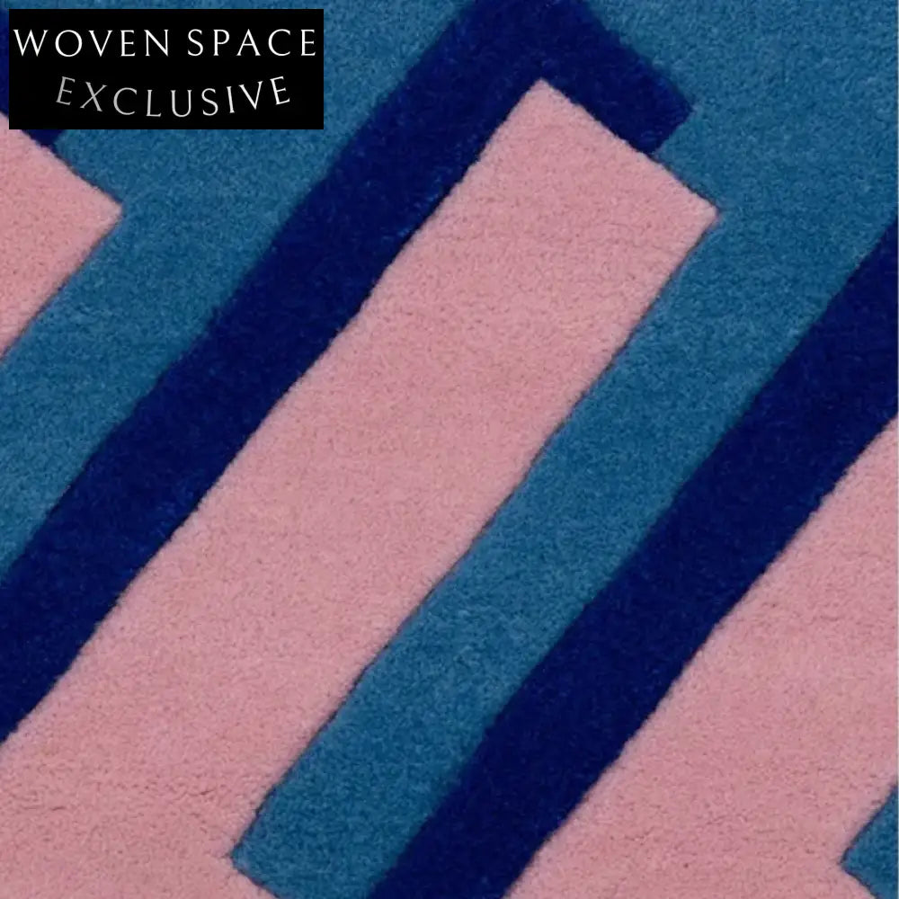 Modern Nordic Geometric Polyester Area Rug for Living Room, Bedroom