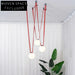 Modern Nordic Glass LED Pendant Light, Adjustable Height, Home Decor Lamp