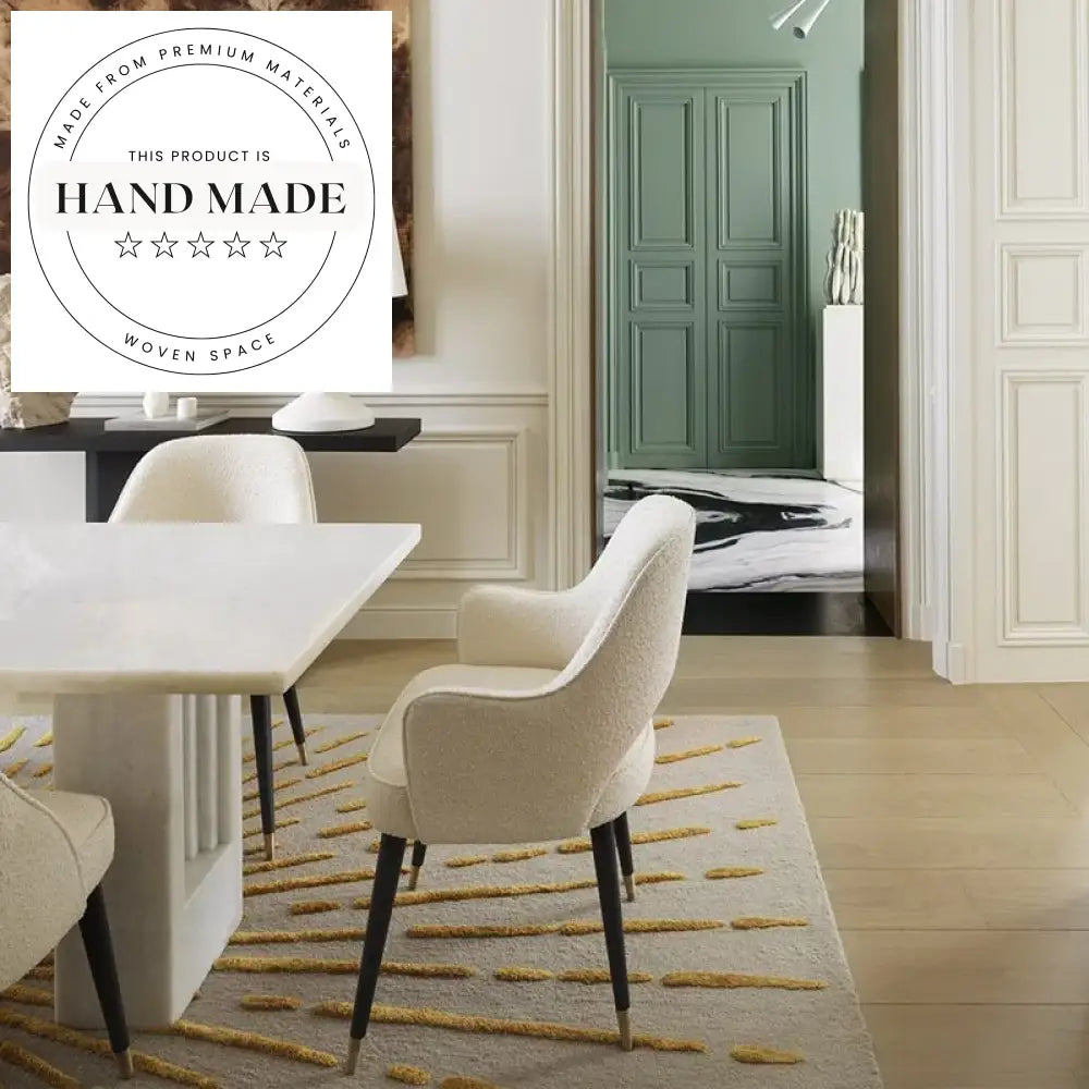 Modern Nordic Hollow Design Velvet Fabric Accent Dining Chair