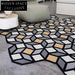 Modern Nordic Ins Style Luxury Geometric Polyester Bedside Blanket Area Rug