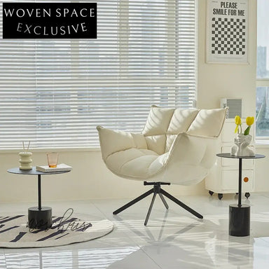 Modern Nordic Iron Art Marble Round Side Table for Living Room Decor