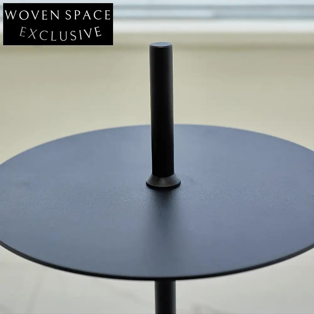 Modern Nordic Iron Art Marble Round Side Table for Living Room Decor