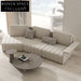 Modern Nordic L-Shape Sectional Sofa Set with Plush Comfort Cushions