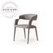 Modern Nordic Leather Upholstered Dining Chair for Cafe Hotel Home
