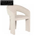 Modern Nordic Luxury Fabric Upholstered Dining Chair for Home, Hotel