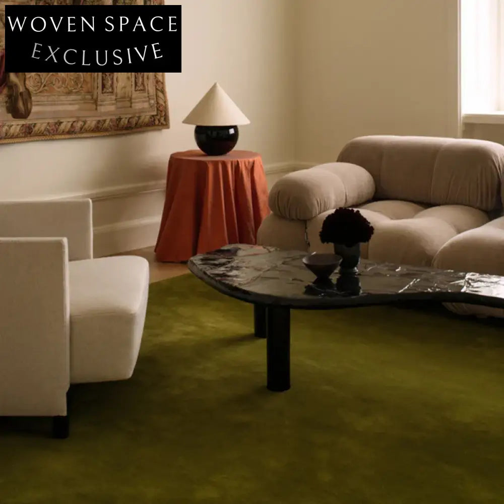 Modern Nordic Luxury Handmade Jute Polyester Rectangle Area Rug for Living Room