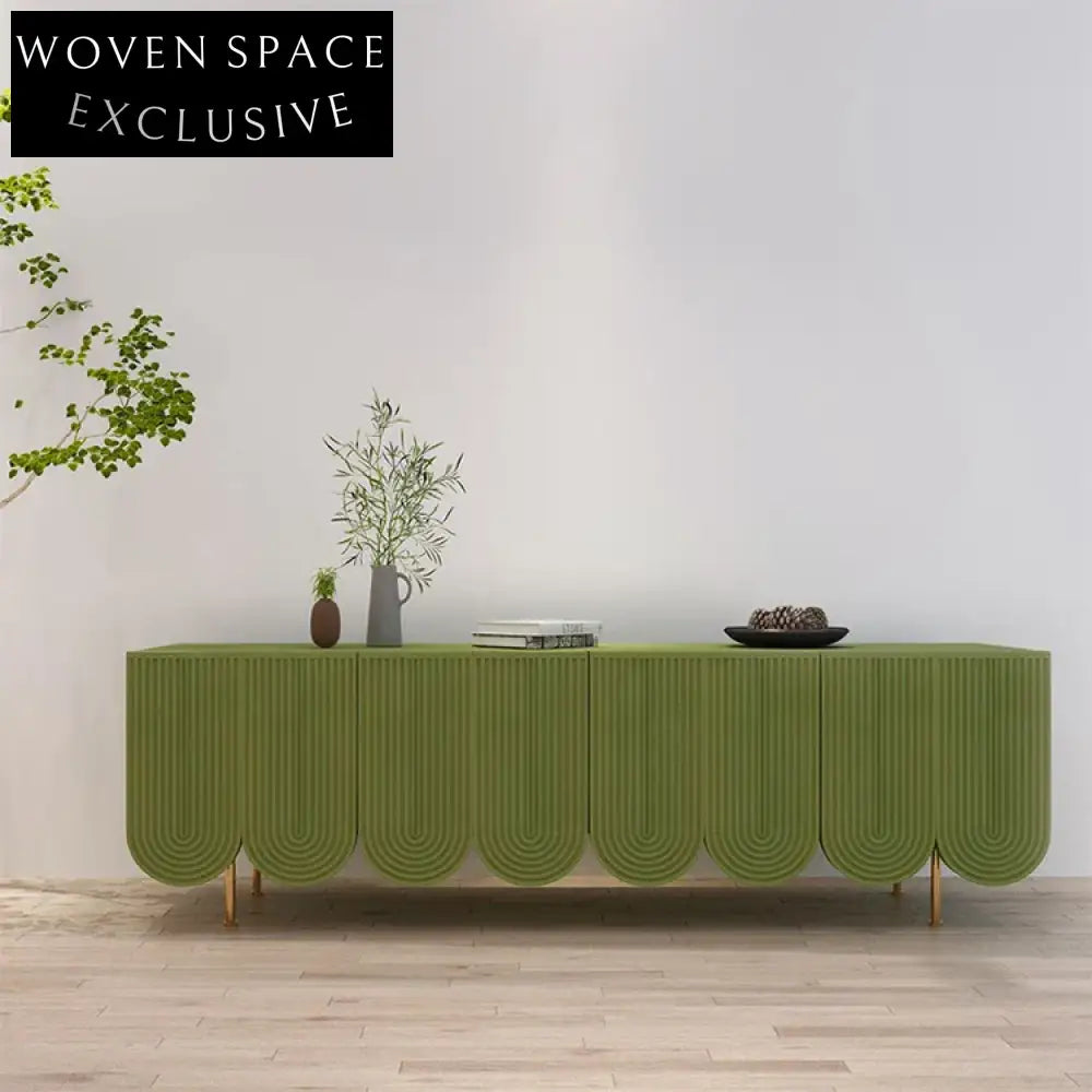 Modern Nordic Luxury Sideboard TV Cabinet for Elegant Living Room Storage