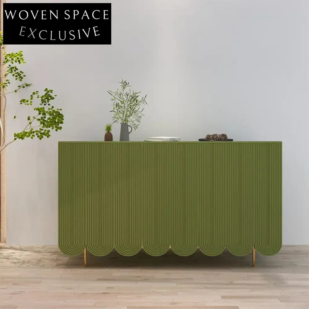 Modern Nordic Luxury Sideboard TV Cabinet for Elegant Living Room Storage