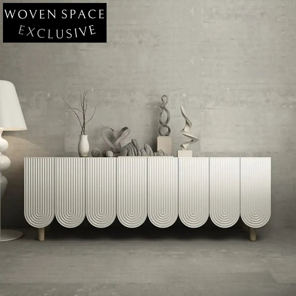 Modern Nordic Luxury Sideboard TV Cabinet for Elegant Living Room Storage