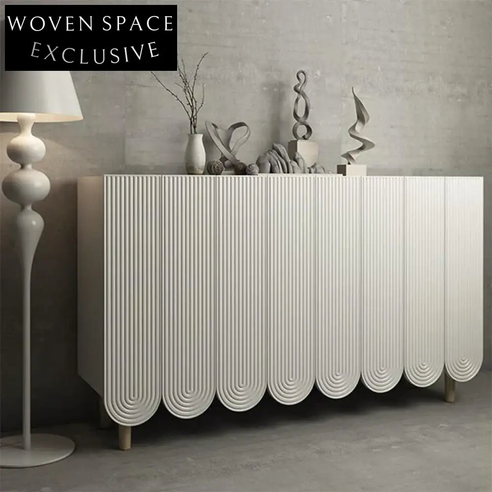 Modern Nordic Luxury Sideboard TV Cabinet for Elegant Living Room Storage
