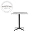Modern Nordic Marble Top Dining Table for Restaurants & Home Use