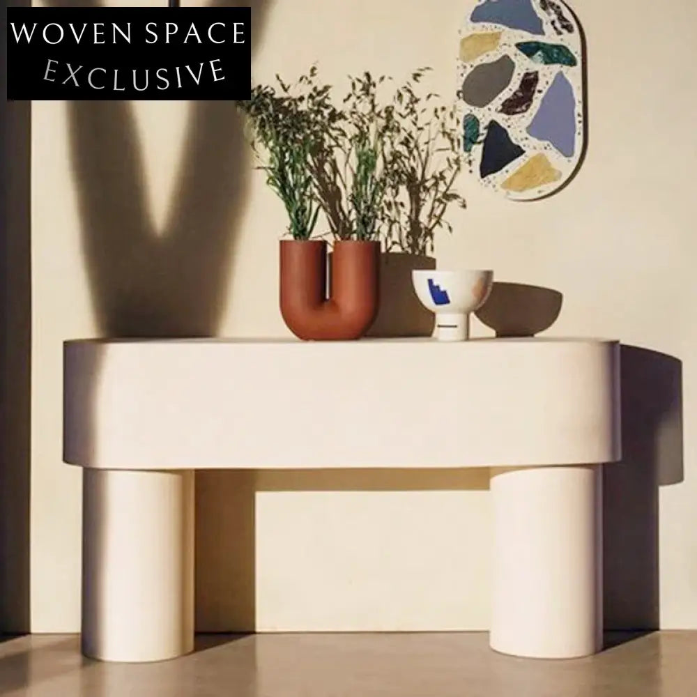 Modern Nordic MDF Entryway Living Room Designer Wooden Hallway Console Table