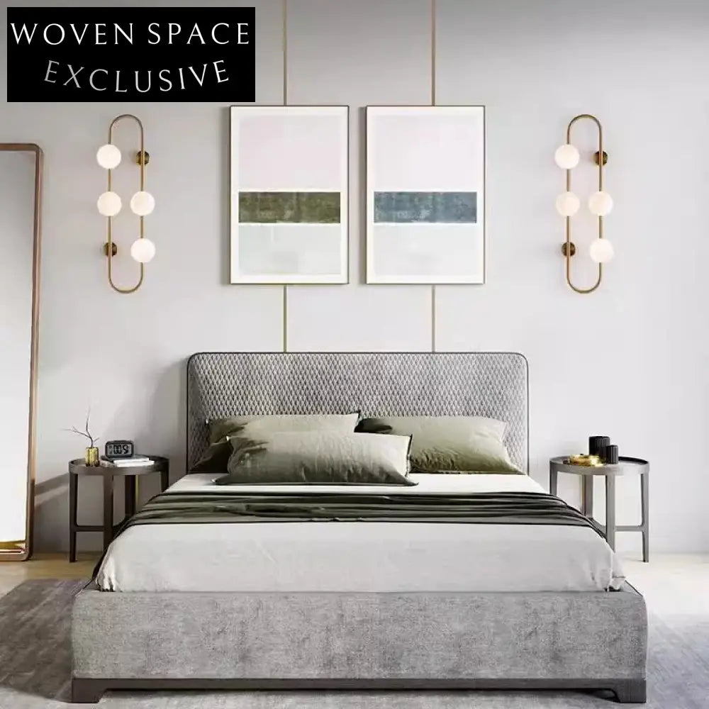 Modern Nordic Metal Frame LED Decorative Wall Sconce