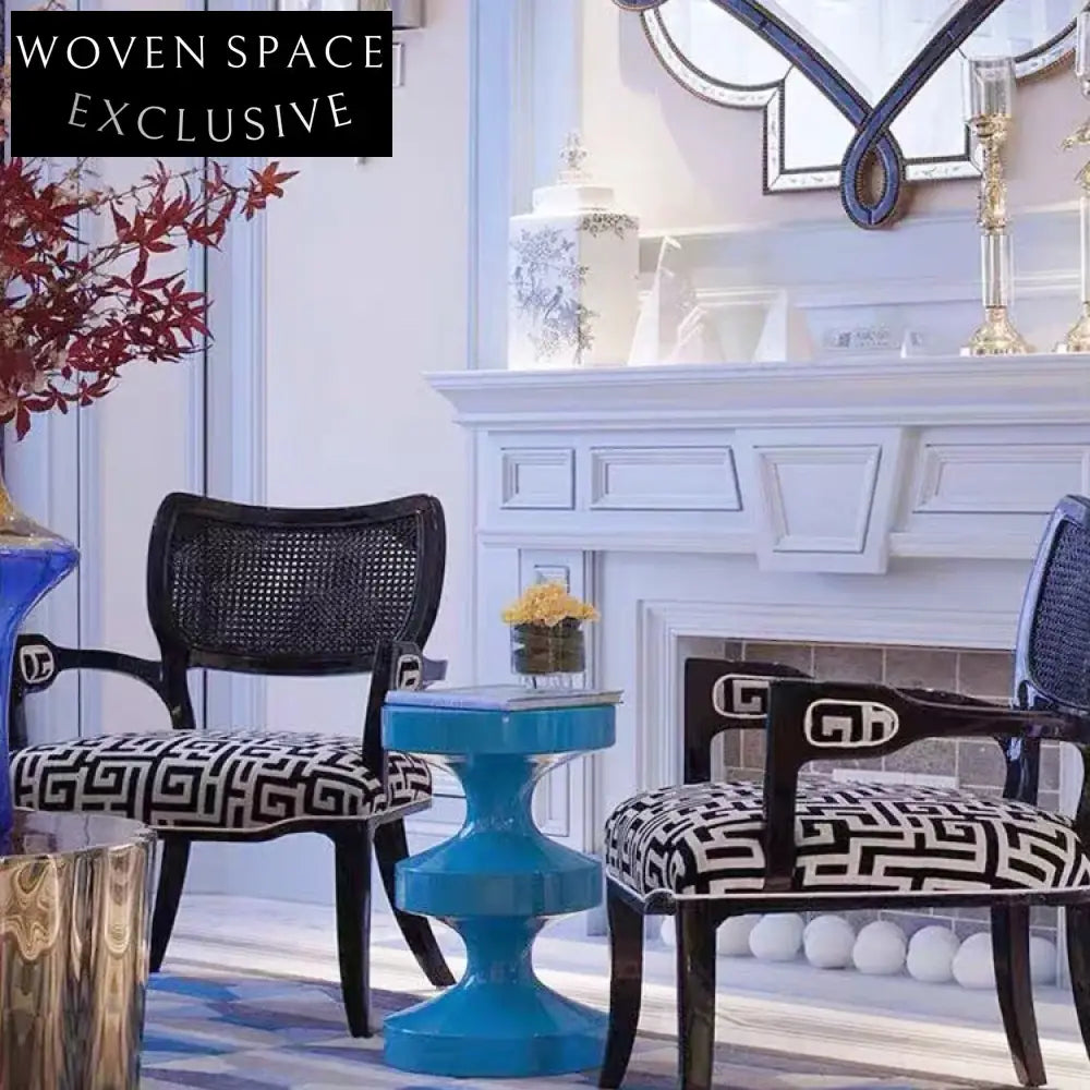 Modern Nordic Minimalist Fiberglass Round Accent Side Coffee Table