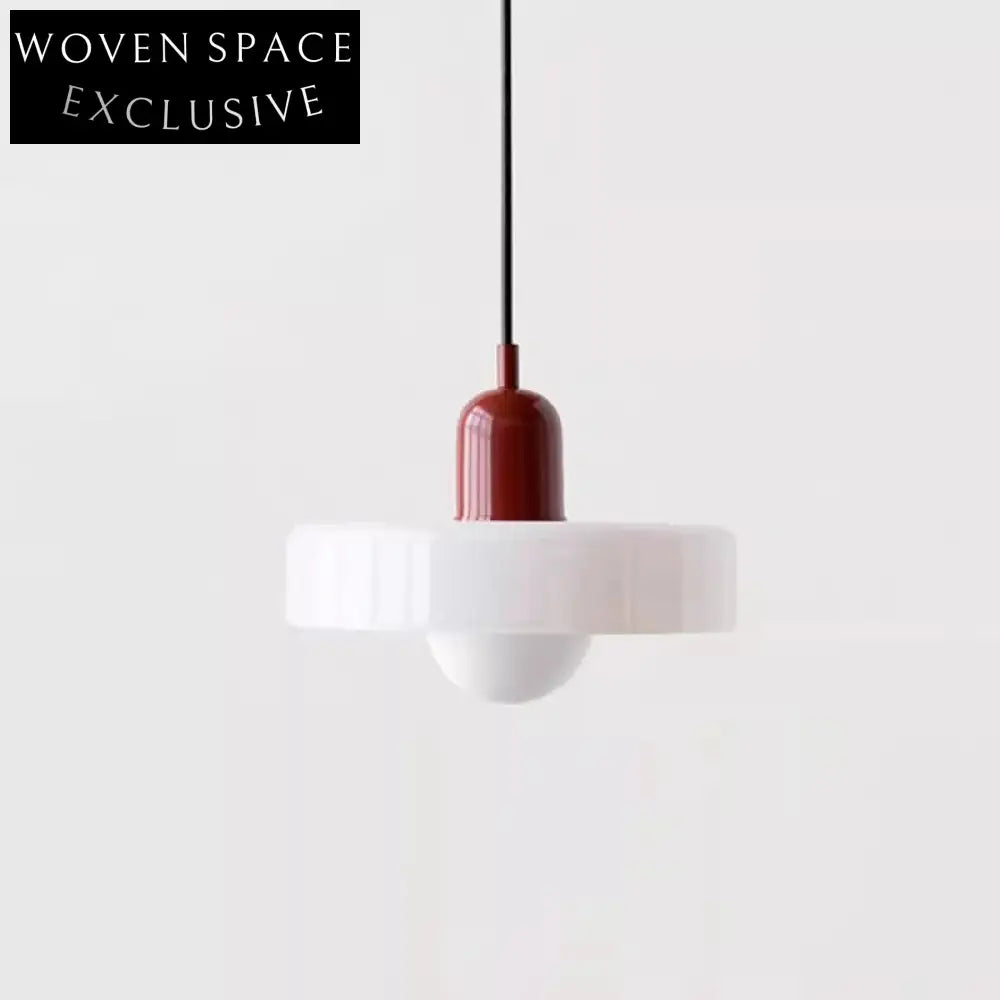 Modern Nordic Minimalist Glass LED Single Bulb Pendant Ceiling Lamp
