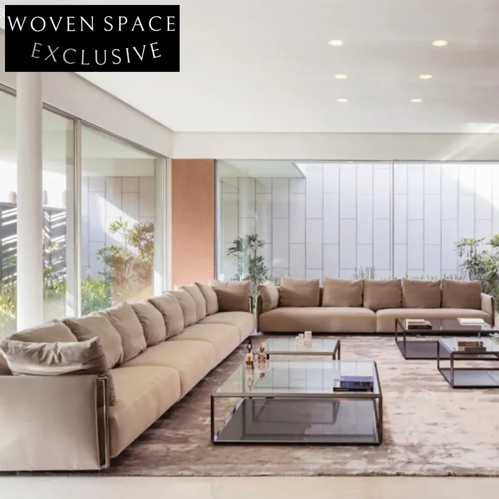 Modern Nordic Modular Sectional Corner Sofa Set for Living Room