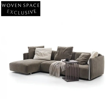 Modern Nordic Modular Sectional Corner Sofa Set for Living Room