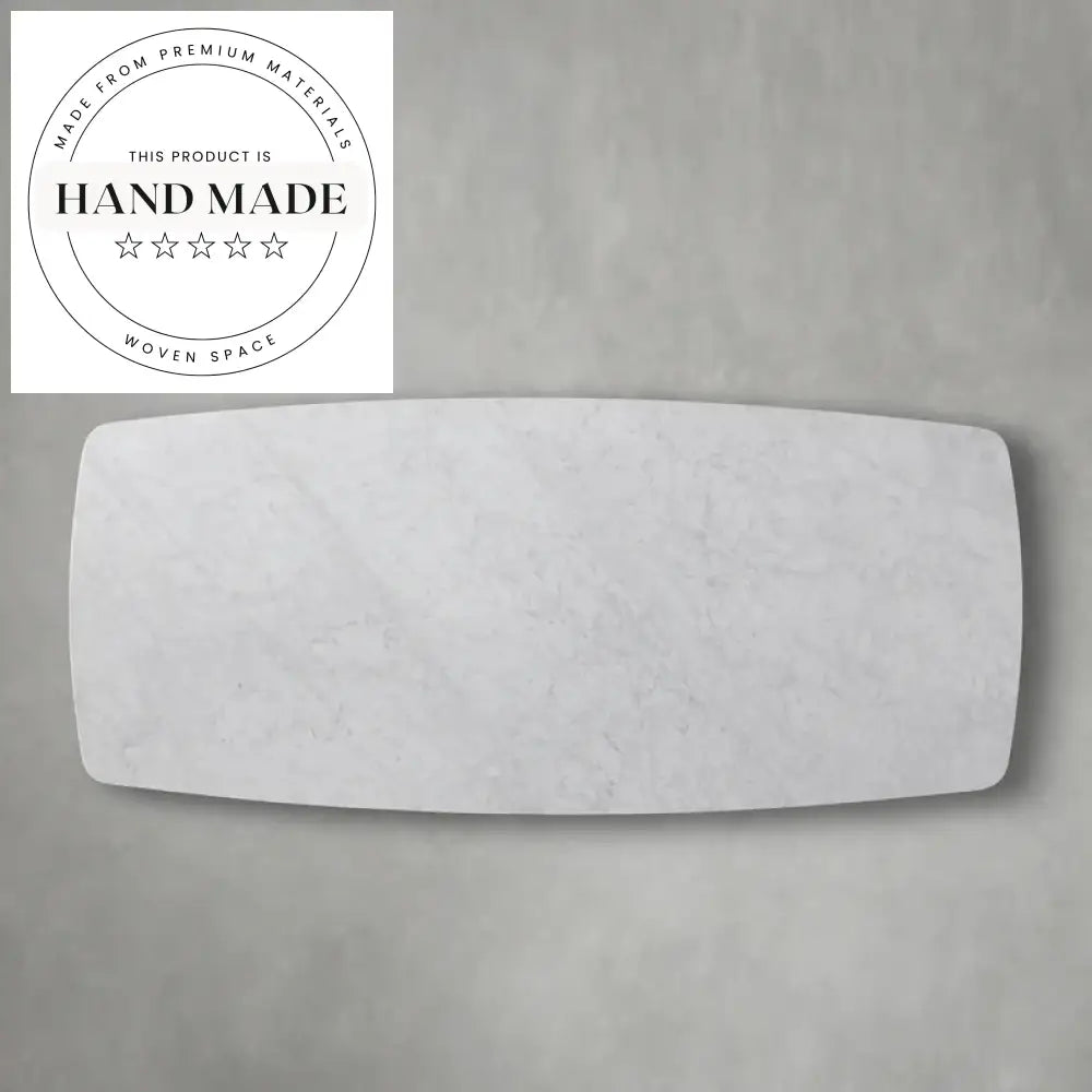 Modern Nordic Natural Marble Top Solid Oak Luxury Dining Table