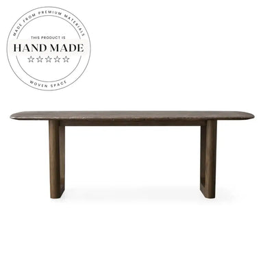 Modern Nordic Natural Marble Top Solid Oak Luxury Dining Table