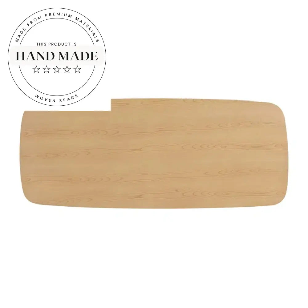 Modern Nordic Natural Solid Wood Rectangle Dining Table