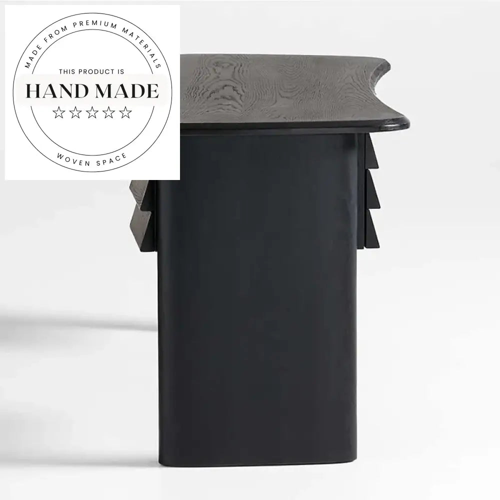 Modern Nordic Oak Solid Wood Rectangular Study and Office Desk