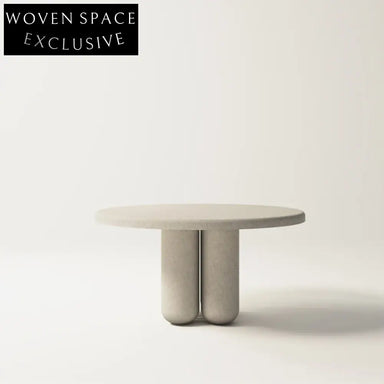 Modern Nordic Outdoor Patio Dining Set - Fiberglass Table and Chairs