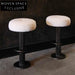Modern Nordic Roman Boucle Fabric Bar Stool High Kitchen Counter Chair