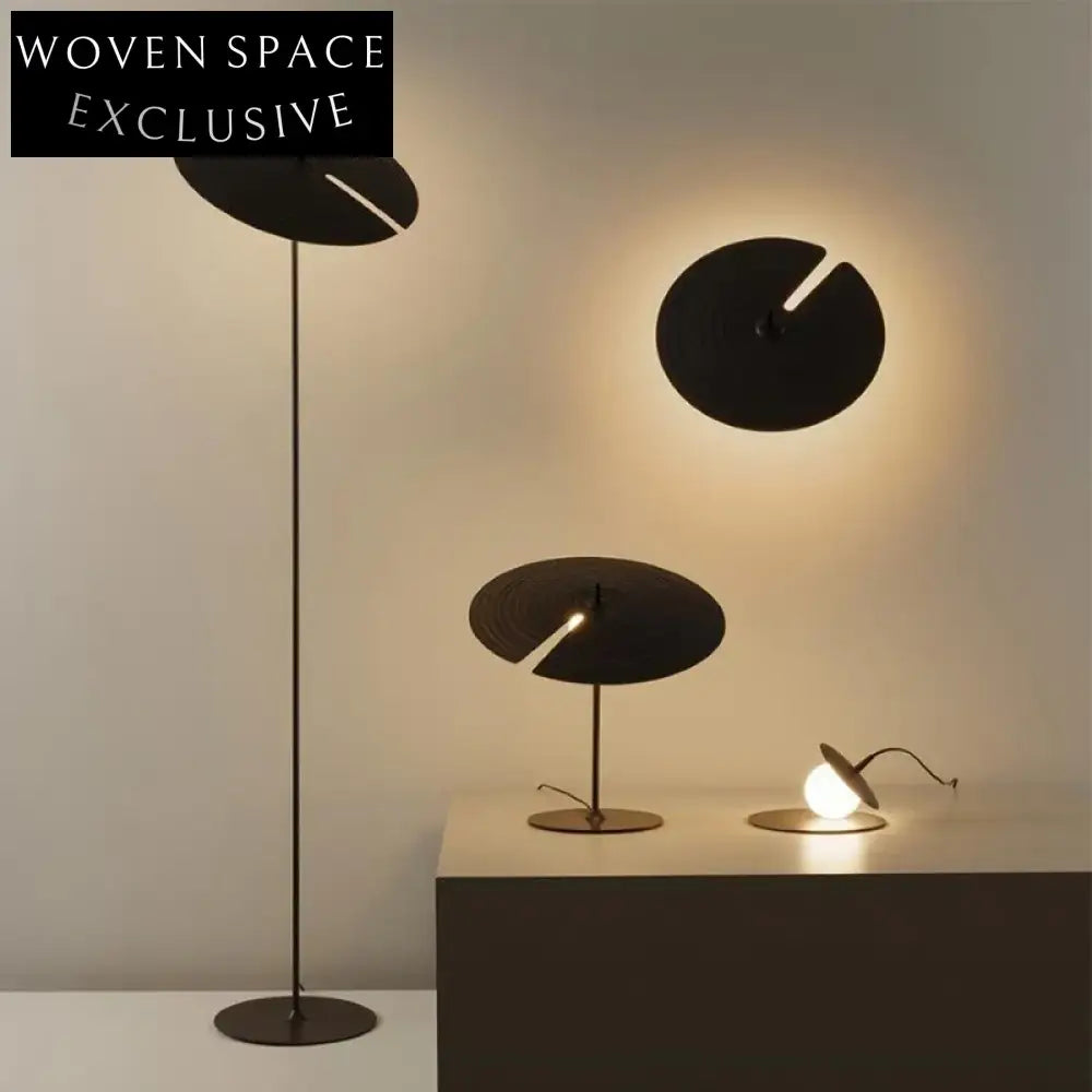 Modern Nordic Round LED Metal Base Decorative Table Lamp for Living Room