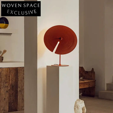 Modern Nordic Round LED Metal Base Decorative Table Lamp for Living Room