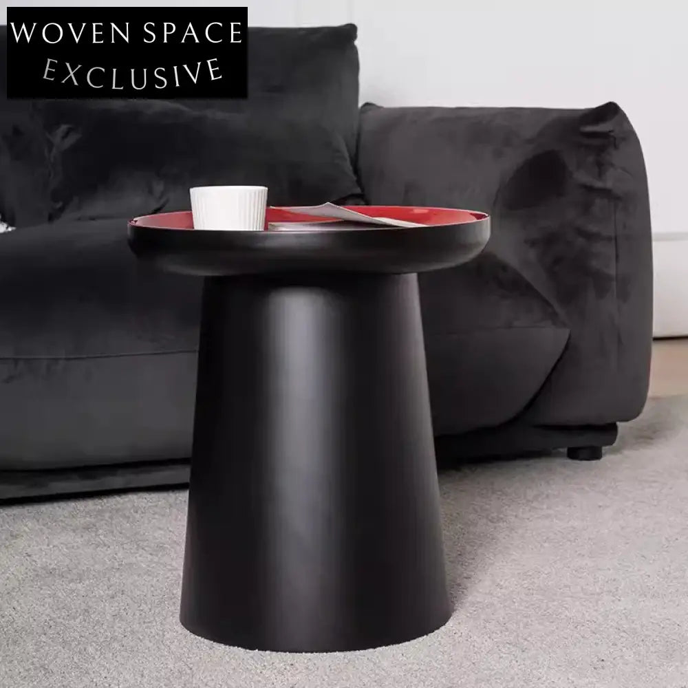 Modern Nordic Round Solid Wood Coffee Table & Side Table
