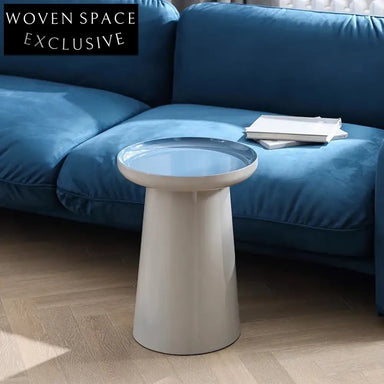 Modern Nordic Round Solid Wood Coffee Table & Side Table