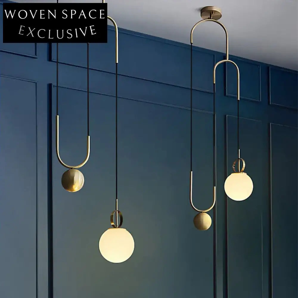 Modern Nordic Smart Glass Bulb Pendant Chandelier for Elegant Living Spaces