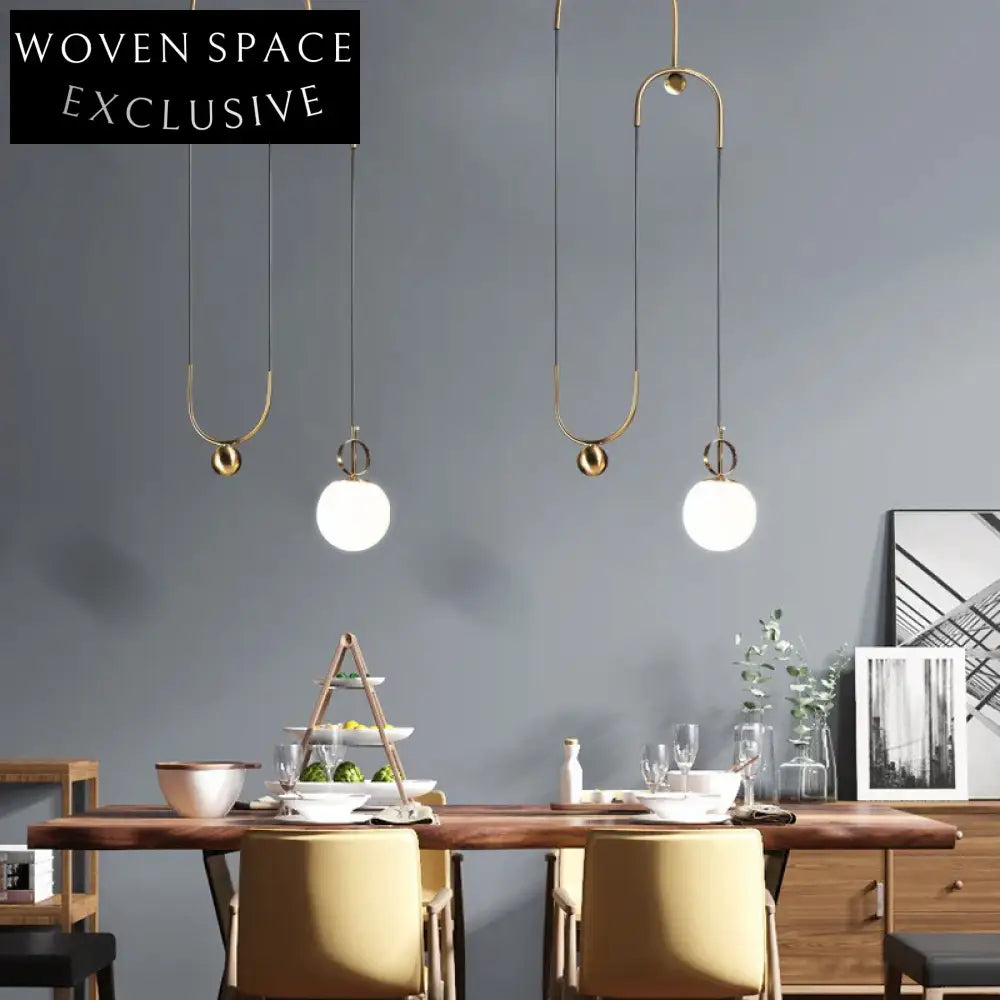 Modern Nordic Smart Glass Bulb Pendant Chandelier for Elegant Living Spaces