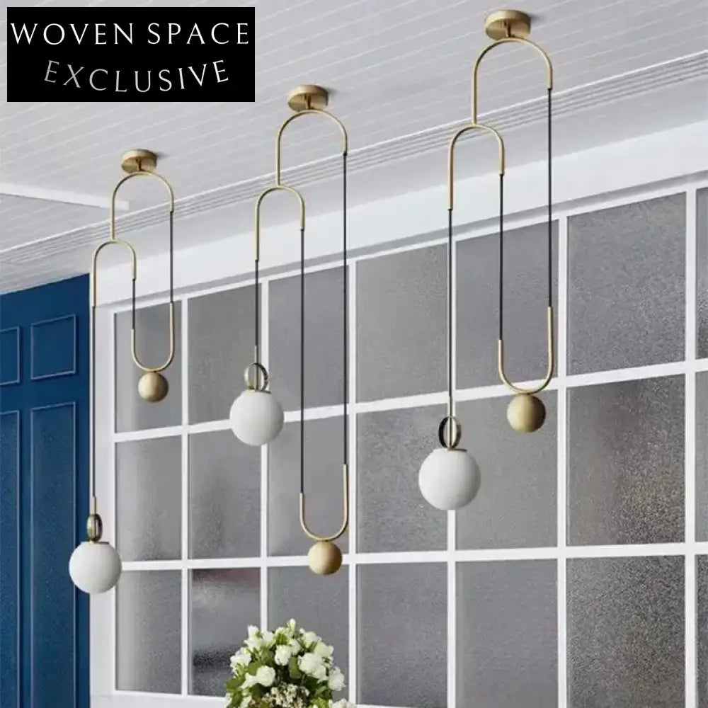 Modern Nordic Smart Glass Bulb Pendant Chandelier for Elegant Living Spaces