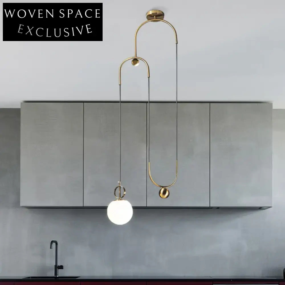 Modern Nordic Smart Glass Bulb Pendant Chandelier for Elegant Living Spaces