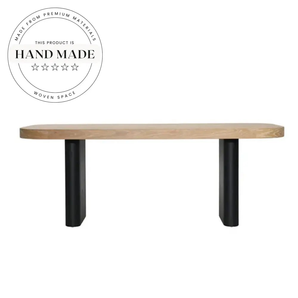 Modern Nordic Solid Oak 8-10 Seat Luxury Dining Table