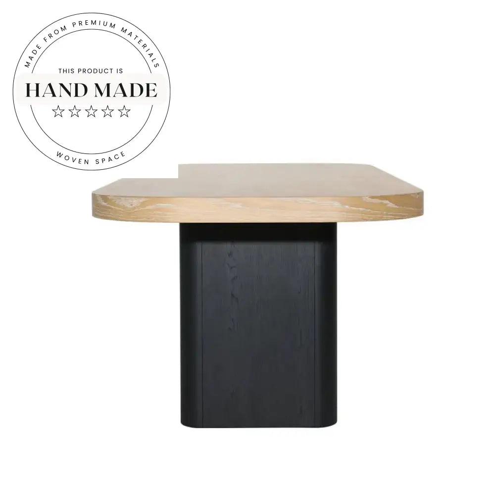 Modern Nordic Solid Oak 8-10 Seat Luxury Dining Table