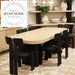 Modern Nordic Solid Oak 8-10 Seat Luxury Dining Table