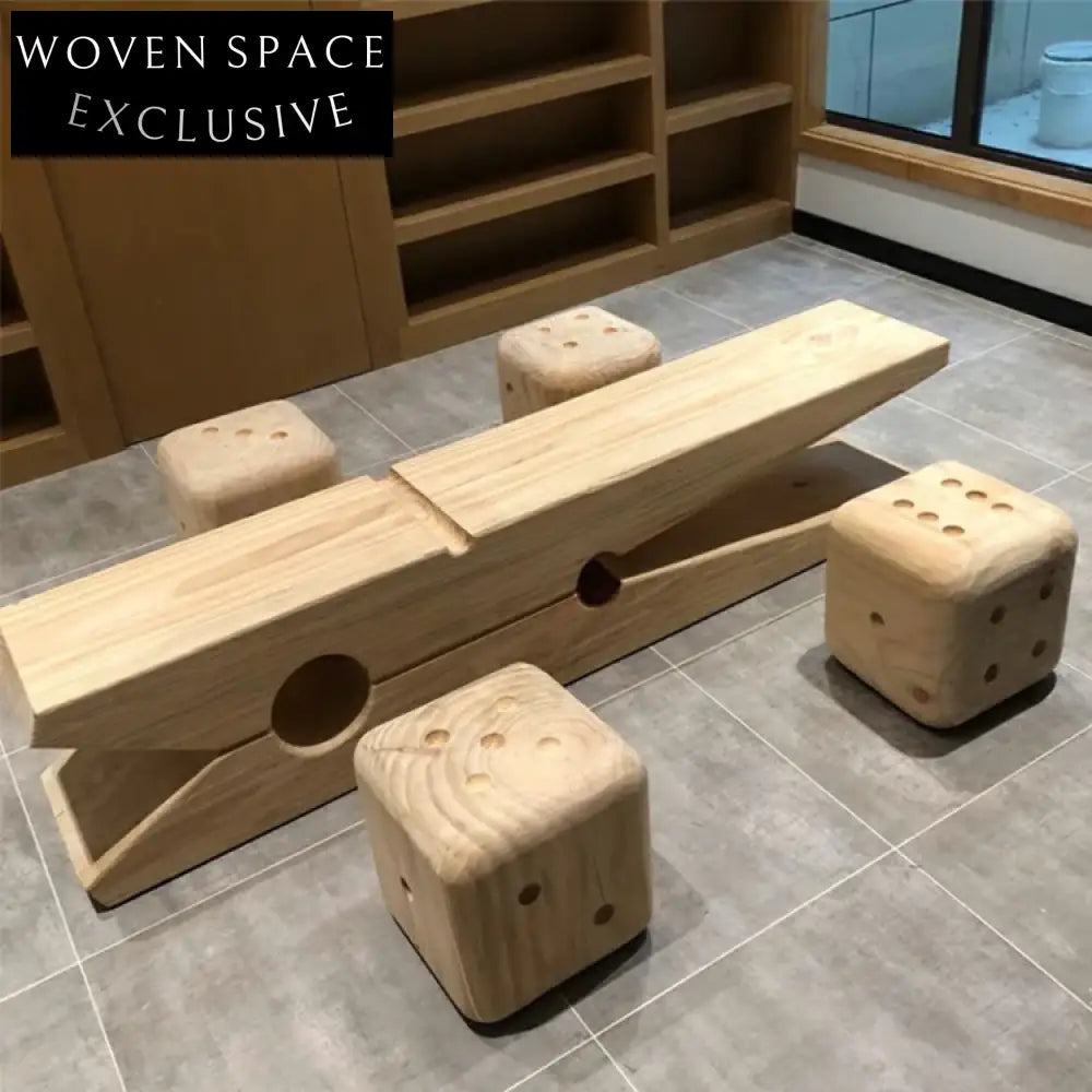 Modern Nordic Solid Wood Console Table, Elegant Hallway Entryway Bench Chair