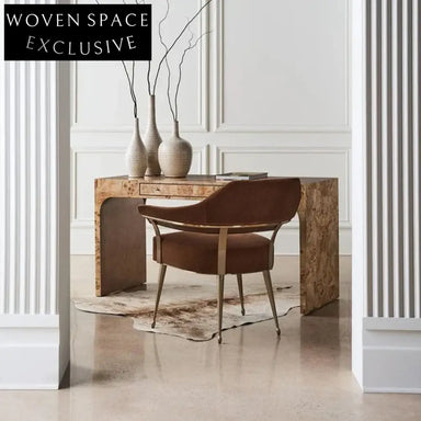 Modern Nordic Solid Wood Dressing Table with Storage Drawers for Bedroom