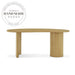 Modern Nordic Solid Wood Executive Secretary Study Writing Desk