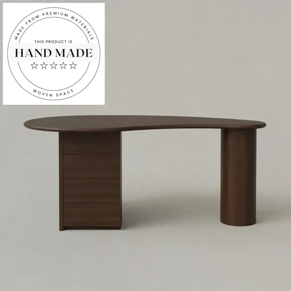 Modern Nordic Solid Wood Executive Studio Home Office Desk