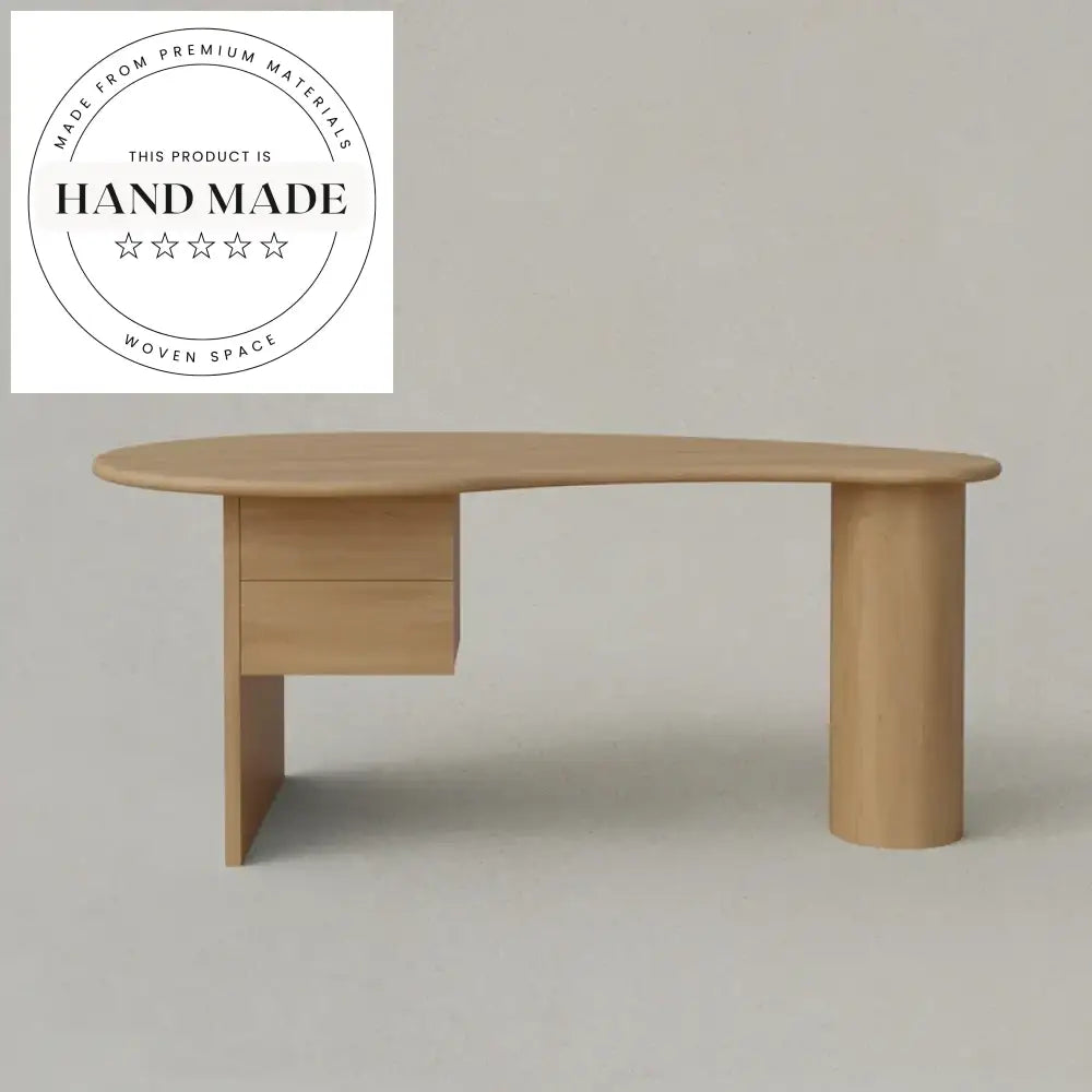 Modern Nordic Solid Wood Executive Studio Home Office Desk