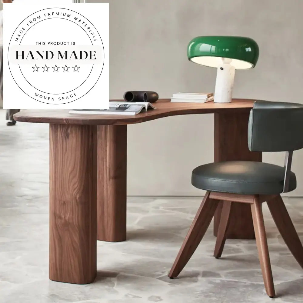 Modern Nordic Solid Wood Italian Design Executive Writing Desk