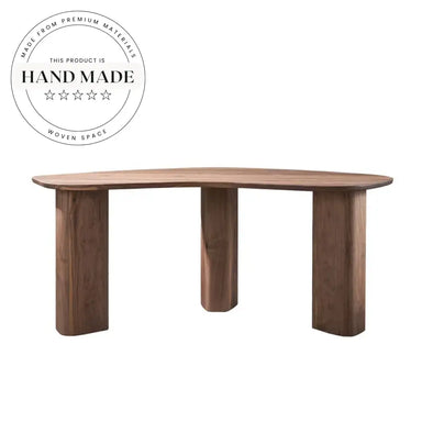 Modern Nordic Solid Wood Italian Design Executive Writing Desk