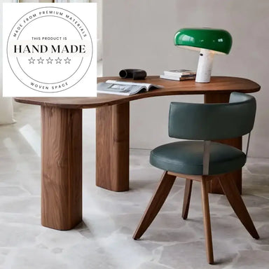 Modern Nordic Solid Wood Italian Design Executive Writing Desk