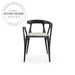 Modern Nordic Solid Wood Leather Armrest Designer Kitchen Dining Chair