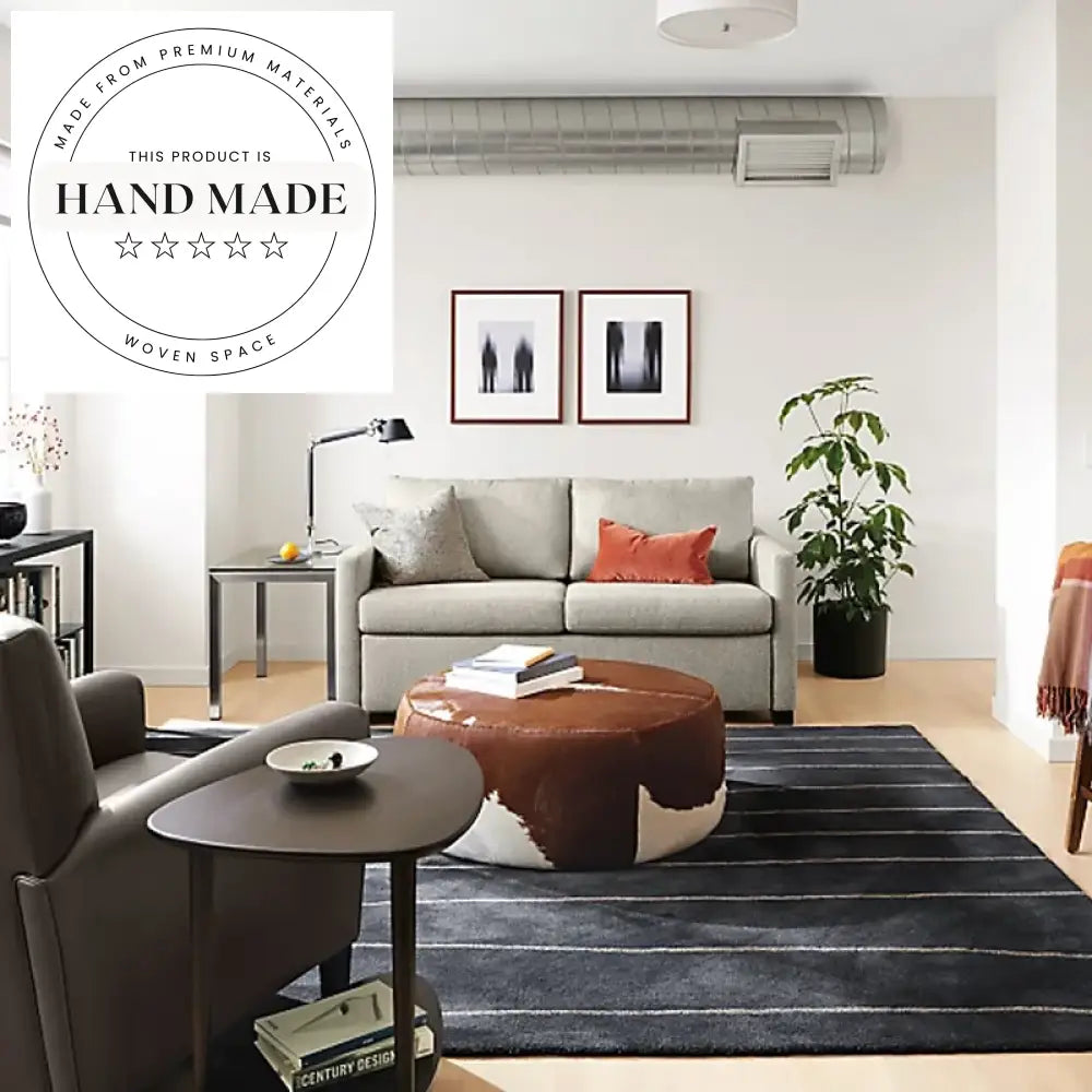 Modern Nordic Solid Wood Living Room Sofa End Side Table