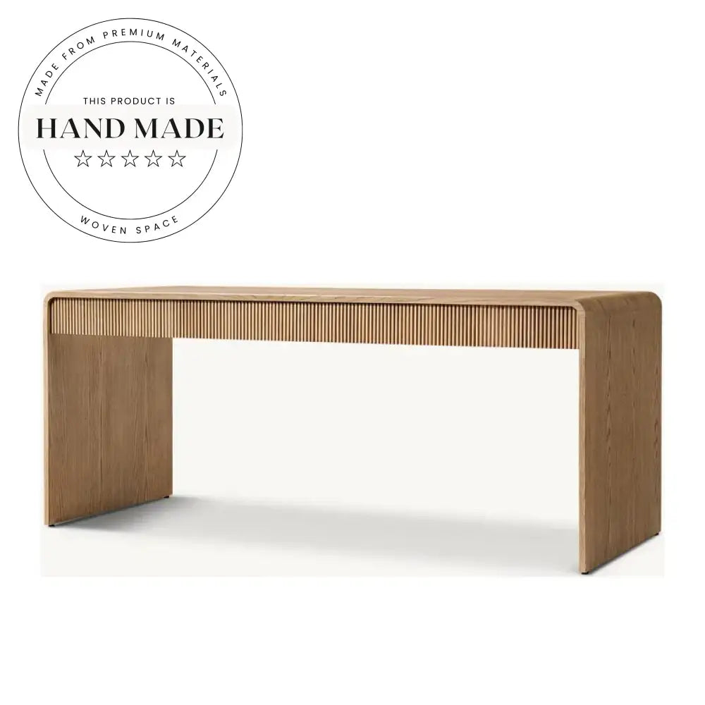 Modern Nordic Solid Wood Storage Study Table Computer Desk